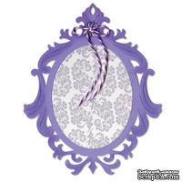 Лезвие Sizzix - Sizzix Thinlits Die - Frame, Ornate Oval