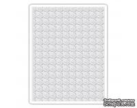 Папка для тиснения от Tim Holtz Alterations - Texture Fades Embossing Folder - Houndstooth - ScrapUA.com