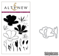 Набор ножей и штампов от Altenew - Springtime Azalea, 17 штампов + 3 ножа