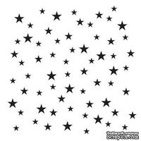 Маска The Crafter&#039;s Workshop - Random Stars, 15х15 см - ScrapUA.com