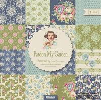 Набор скрапбумаги Tilda - Pardon My Garden, 12 листов, 30х30см
