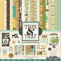 Набор бумаги от Echo Park Paper Co - This & That Charming Collection Kit, 30х30