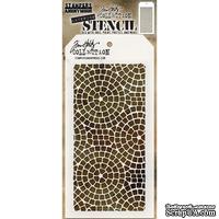 Маска Tim Holtz  - Stampers Annon Layered Stencil 4.125&quot;X8.5&quot; - Mosaic - Мозаика - ScrapUA.com