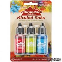 Алкогольные чернила Ranger - Brights Dockside Picnic, 3 шт.