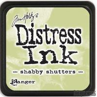 Штемпельная подушка Ranger - Distress Mini Ink Pad - Shabby Shutters - ScrapUA.com