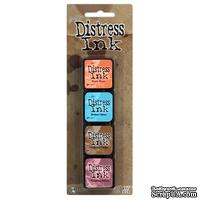 Набор штемпельных подушек Ranger - Distress Mini Ink Kit - Kit 6