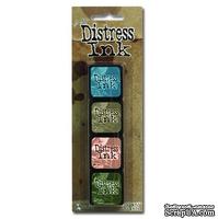 Набор штемпельных подушек Ranger - Distress Mini Ink Kit - Kit 9