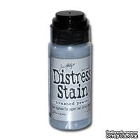 Краска-металлик Ranger - Tim Holtz - Distress Stains - Metallic - Brushed Pewter