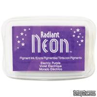 Чернила Tsukineko Radiant Neon Ink Pad - Electric Purple - ScrapUA.com