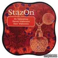 Чернила Tsukineko StazOn Midi Ink Pad - St. Valentine