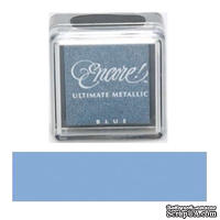 Чернила Tsukineko Encore Ultimate Metallic Small Ink Pad - Blue