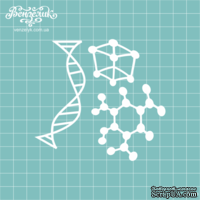 Чипборд от Вензелик - Химический набор, размер:  98x91 мм - ScrapUA.com