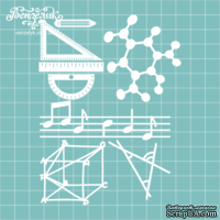 Чипборд от Вензелик - Школьный набор, размер: 96x130 мм - ScrapUA.com