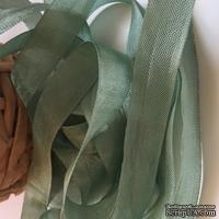 Лента Seam Binding Metal Green, ширина 14мм, длина 90см