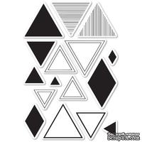 Штампы от Memory Box - Equal Triangle clear stamp set