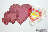 Набор лезвий Heart to Heart Doily от Cheery Lynn Designs