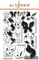 Набор штампов от Altenew - Painted Butterflies - Рисованные бабочки, 29 шт