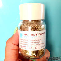 Глиттер от Martha Stewart - Glitter Coarse Florentine Gold 1.5oz, цвет золотой, 42,5 г