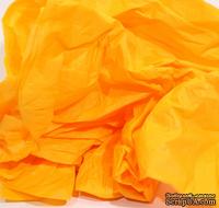 Папиросная бумага тишью 50х70 см  (слож.12,5 х 19см), цвет: оранжевый, 10 листов