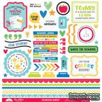 Наклейки от Doodlebug - This &amp; That Cardstock Stickers 12&quot;X12&quot; - School Days, 50 шт. - ScrapUA.com