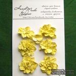 Азалия, бумажные цветы ручной работы, 7 штук, цвет желтый - ScrapUA.com