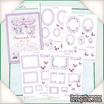 Заготовки для Flower Soft - Lavender Papercraft Kit, 4 шт. - ScrapUA.com