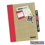 Книга для записей от K&amp;Company - Doodle Red Smash Folio, размер: 19,7х26,1 см. - ScrapUA.com