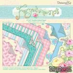 Набор бумаги от Dovecraft  - Forget Me Not Backing, 30×30 см, 24 листа - ScrapUA.com