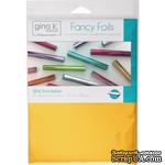 Фольга Gina K Designs Fancy Foil 6&quot;X8&quot; 12/Pkg Wild Dandelion, 12 листов в наборе, арт. 18037 - ScrapUA.com