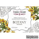 Набор открыток для раскрашивания маркерами Botany Summer, ТМ Фабрика Декору - ScrapUA.com