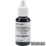 Заправка для архивных чернил Ranger - Archival Ink - Black Marble - ScrapUA.com