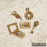 ЦЕНА СНИЖЕНА! Деревянные украшения Prima - Wood Icons - Time Traveler&#039;s Memories - ScrapUA.com