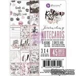 Карточки для журналинга от Prima - Rose Quartz Journaling Cards 3&quot;X4&quot; - ScrapUA.com