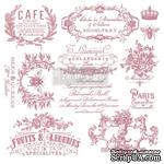 Набор силиконовых штампов от Prima Marketing CLEARLY ALIGNED DÉCOR STAMPS – I SEE PARIS – 30х30 см - ScrapUA.com