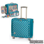 Сумка на колесиках  от We R Memory Keepers - Trolley Bag - Aqua - ScrapUA.com