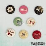 ЦЕНА СНИЖЕНА! Деревянные пуговицы Prima - Everyday Vintage - Flair Buttons - ScrapUA.com