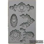 Молды силиконовые от Prima - Iron Orchid Designs Vintage Art Decor Mould - Escucheons #2 - ScrapUA.com