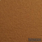 Дизайнерский картон с фактурой вельвета Nettuno tabacco, размер: 30х30 см, цвет: коричневый светлый, плотность: 280 г/м2, 1 шт - ScrapUA.com