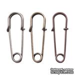 Набор металлических украшений-булавок Tim Holtz Ideaology - Wire Pins - ScrapUA.com