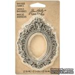 Набор металлических украшений-рамочек -  Advantus - Tim Holtz Ideaology - Baroque Frames, 2 шт. - ScrapUA.com