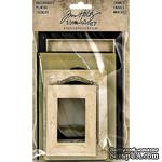 Набор рамочек Tim Holtz - Idea-Ology Baseboard Frames, 8 штук, рамки - ScrapUA.com