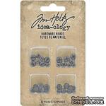 Набор металлических украшений Tim Holtz - Idea-Ology Metal Hardware Heads, 32 штуки - ScrapUA.com