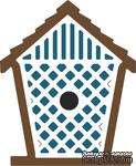 Нож для вырубки от Cheery Lynn Designs - Birdhouse with Lattice - ScrapUA.com