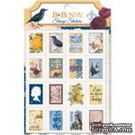 Наклейки-марки BoBunny - Rose Cafe - Stamp Stickers - ScrapUA.com