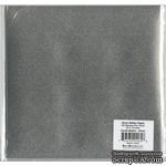 Лист кардстока Best Creation Gloss Glitter Paper - Silver, 30х30 см, 125 г/кв см - ScrapUA.com