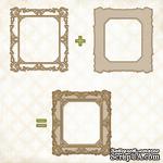 Чипборд Blue Fern Studios - Shabby Layered Frame - ScrapUA.com