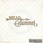 Чипборд Blue Fern Studios - Hello Summer - ScrapUA.com