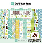 Набор бумаги от Echo Park - Bundle of Joy - A New Addition Boy, 15x15 см, 24 шт - ScrapUA.com