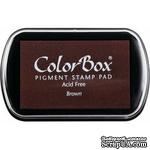 Чернила ColorBox Pigment Ink Pad - Brown - ScrapUA.com