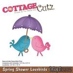 Лезвие CottageCutz Spring Shower Lovebirds (4x4) - ScrapUA.com